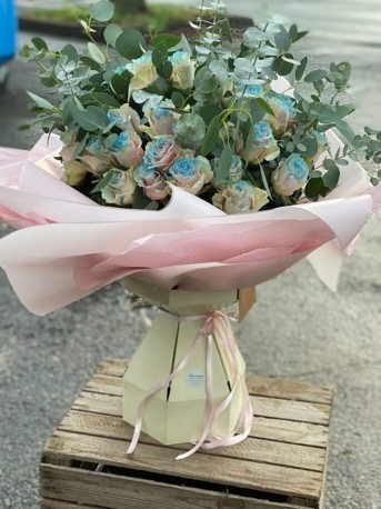 Cinderella Rose Aqua Box